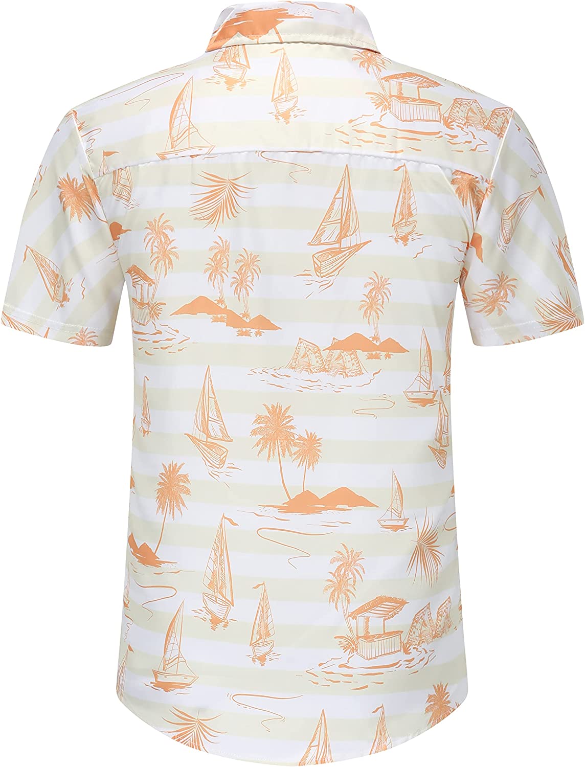 DOOPCCOR Hawaiian Shirt for Men Flower Casual Button Down Short Sleeve Hawaiian Shirt Suits