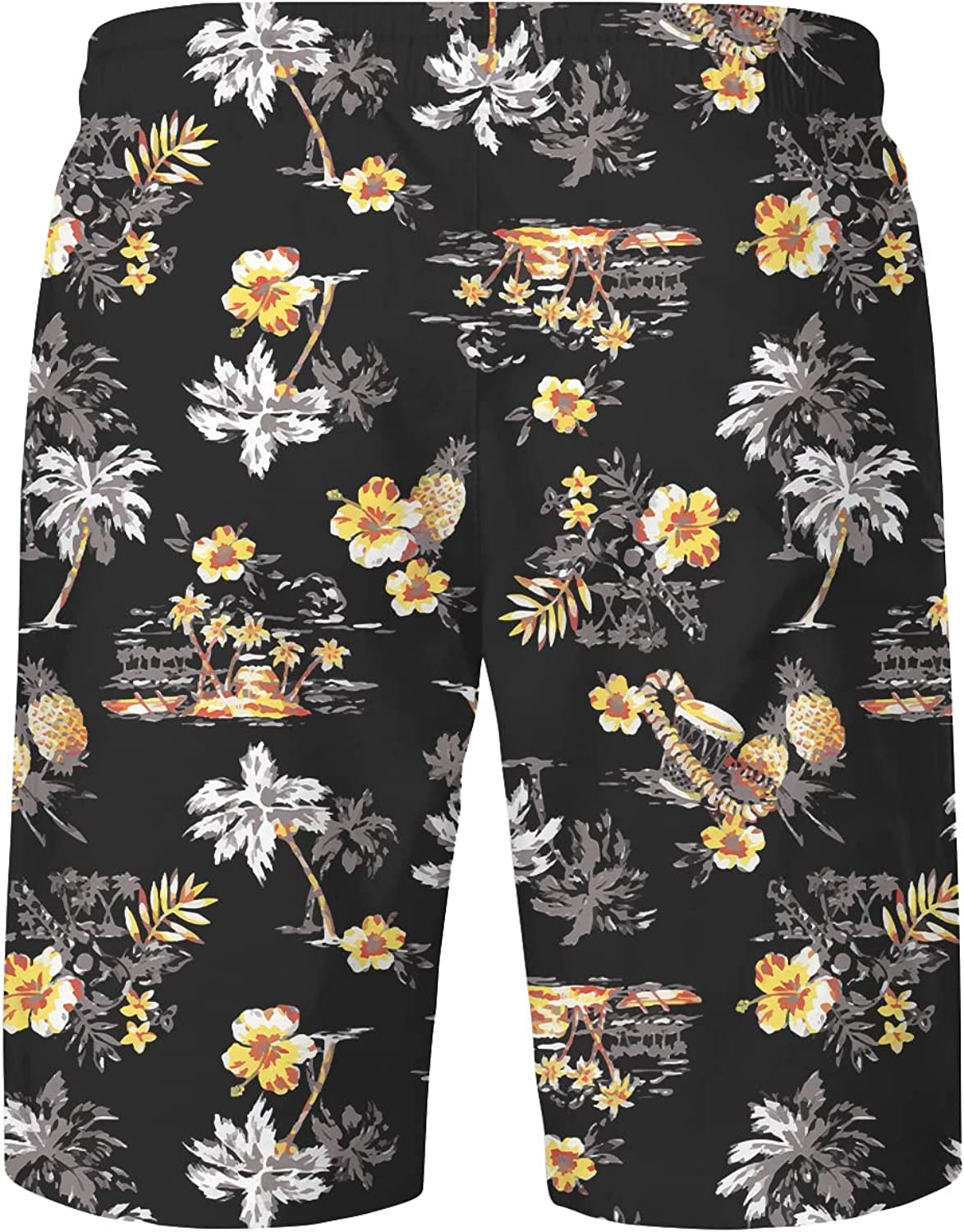 DOOPCCOR Hawaiian Shirt for Men Flower Casual Button Down Short Sleeve Hawaiian Shirt Suits