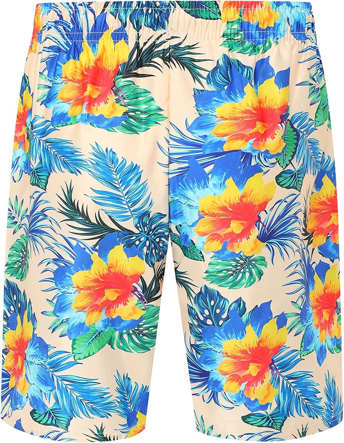 DOOPCCOR Hawaiian Shirt for Men Flower Casual Button Down Short Sleeve Hawaiian Shirt Suits