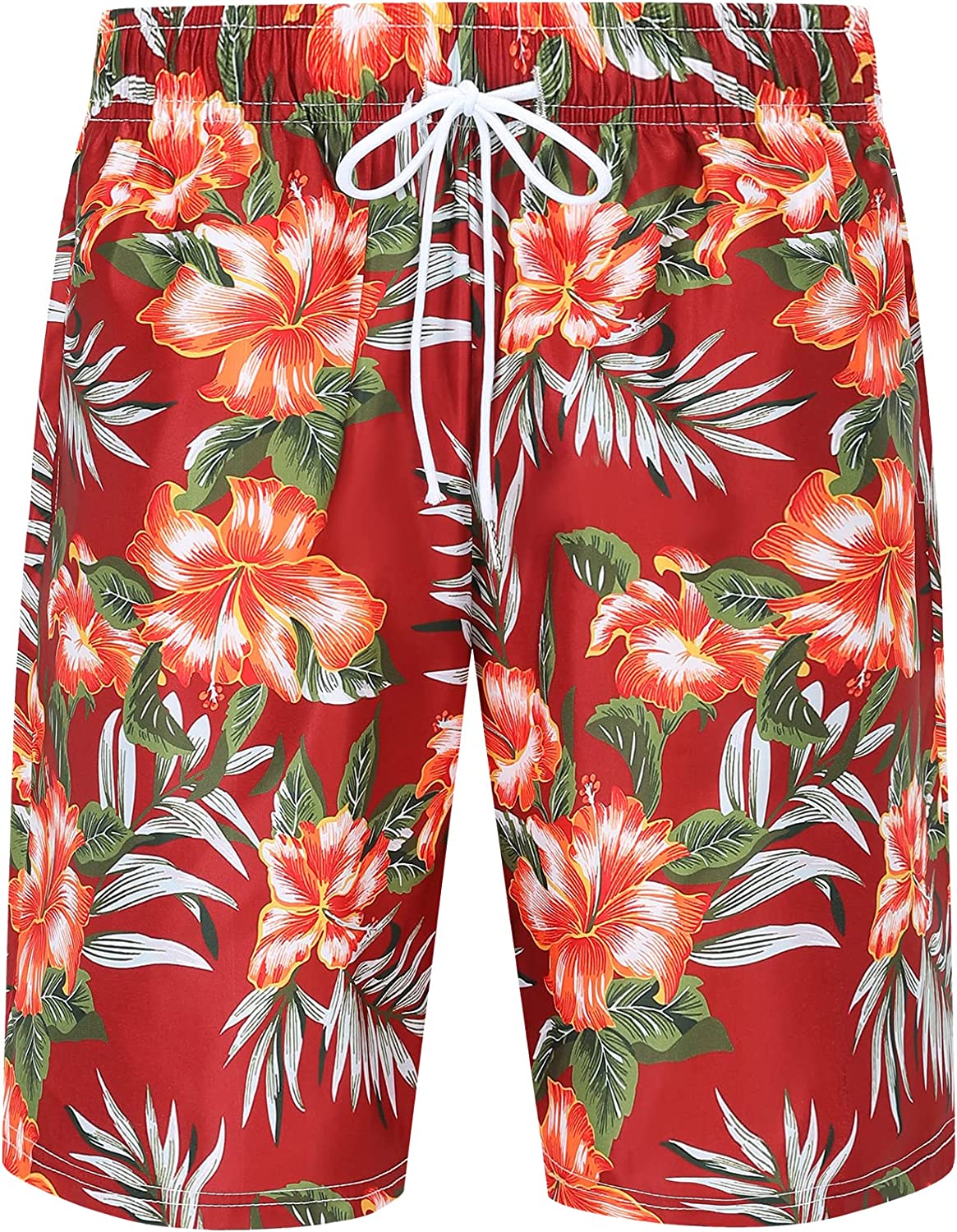 DOOPCCOR Hawaiian Shirt for Men Flower Casual Button Down Short Sleeve Hawaiian Shirt Suits