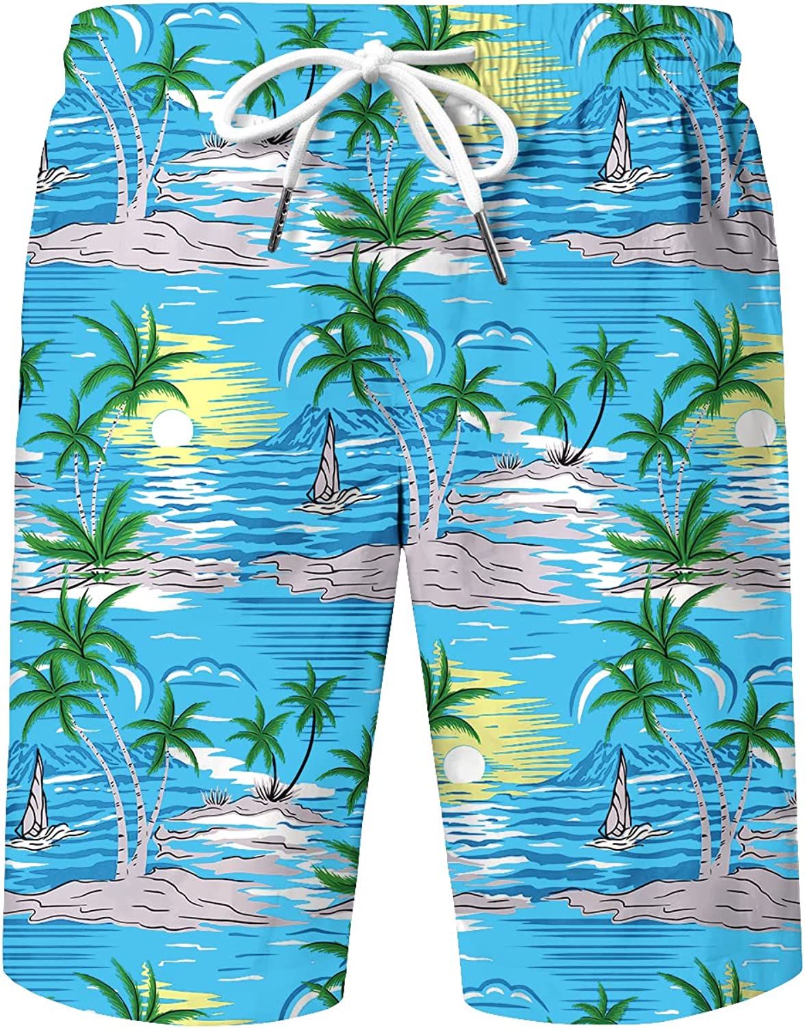 DOOPCCOR Hawaiian Shirt for Men Flower Casual Button Down Short Sleeve Hawaiian Shirt Suits