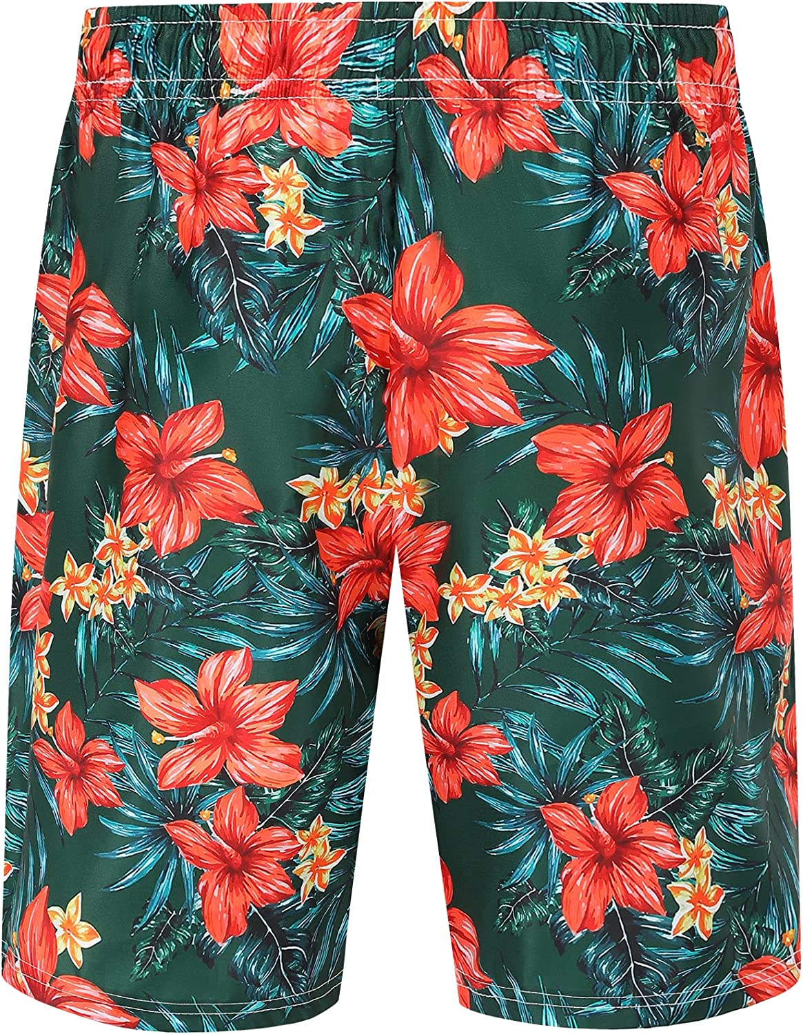 DOOPCCOR Hawaiian Shirt for Men Flower Casual Button Down Short Sleeve Hawaiian Shirt Suits