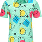 DOOPCCOR Hawaiian Shirt for Men Flower Casual Button Down Short Sleeve Hawaiian Shirt Suits