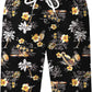 DOOPCCOR Hawaiian Shirt for Men Flower Casual Button Down Short Sleeve Hawaiian Shirt Suits