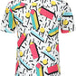 DOOPCCOR Hawaiian Shirt for Men Flower Casual Button Down Short Sleeve Hawaiian Shirt Suits