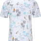 DOOPCCOR Hawaiian Shirt for Men Flower Casual Button Down Short Sleeve Hawaiian Shirt Suits