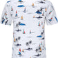 DOOPCCOR Hawaiian Shirt for Men Flower Casual Button Down Short Sleeve Hawaiian Shirt Suits