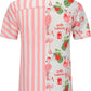 DOOPCCOR Christmas Button Up Hawaiian Shirt