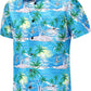 DOOPCCOR Hawaiian Shirt for Men Flower Casual Button Down Short Sleeve Hawaiian Shirt Suits
