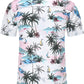 DOOPCCOR Hawaiian Shirt for Men Flower Casual Button Down Short Sleeve Hawaiian Shirt Suits