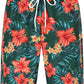 DOOPCCOR Hawaiian Shirt for Men Flower Casual Button Down Short Sleeve Hawaiian Shirt Suits