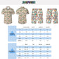 DOOPCCOR Hawaiian Shirt for Men Flower Casual Button Down Short Sleeve Hawaiian Shirt Suits