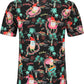 DOOPCCOR Christmas Button Up Hawaiian Shirt