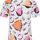 DOOPCCOR Hawaiian Shirt for Men Flower Casual Button Down Short Sleeve Hawaiian Shirt Suits