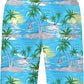DOOPCCOR Hawaiian Shirt for Men Flower Casual Button Down Short Sleeve Hawaiian Shirt Suits