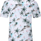 DOOPCCOR Hawaiian Shirt for Men Flower Casual Button Down Short Sleeve Hawaiian Shirt Suits