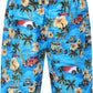 DOOPCCOR Mens Swimming Trunks Quick Dry Beach Hawaiian Shorts with Pockets