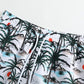 DOOPCCOR Mens Swimming Trunks Quick Dry Beach Hawaiian Shorts with Pockets