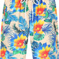 DOOPCCOR Hawaiian Shirt for Men Flower Casual Button Down Short Sleeve Hawaiian Shirt Suits