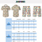 DOOPCCOR Hawaiian Shirt for Men Flower Casual Button Down Short Sleeve Hawaiian Shirt Suits
