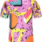 DOOPCCOR Hawaiian Shirt for Men Flower Casual Button Down Short Sleeve Hawaiian Shirt Suits