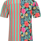 DOOPCCOR Hawaiian Shirt for Men Short Sleeves Printed Button Down Summer Beach Dress Shirts