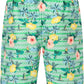 DOOPCCOR Mens Swimming Trunks Quick Dry Beach Hawaiian Shorts with Pockets