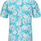 DOOPCCOR Hawaiian Shirt for Men Short Sleeves Printed Button Down Summer Beach Dress Shirts