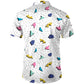 Doopccor 80s White Vintage Button-Down Shirt