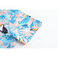 Parrot Leaf Pink Floral Hawaiian Shirt