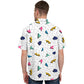 Doopccor 80s White Vintage Button-Down Shirt